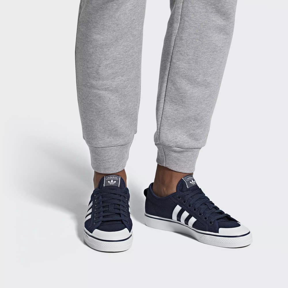 Adidas Nizza Tenis Azules Para Hombre (MX-41237)